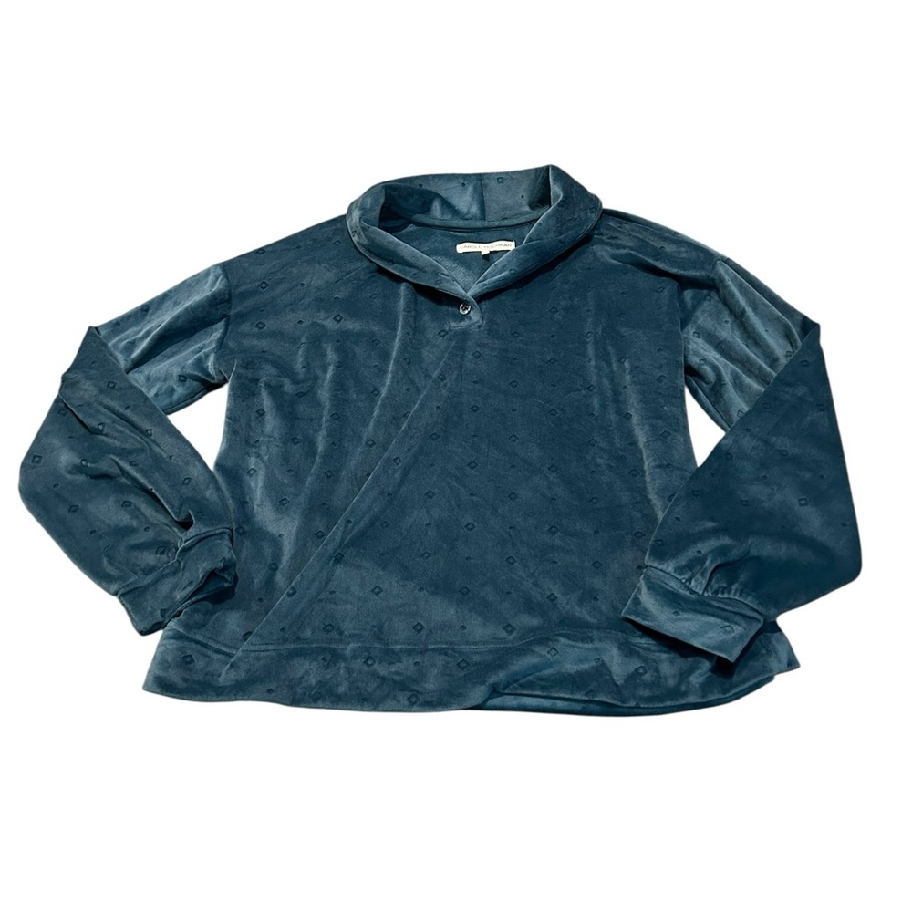 CAROLE HOCHMAN velour pajama top